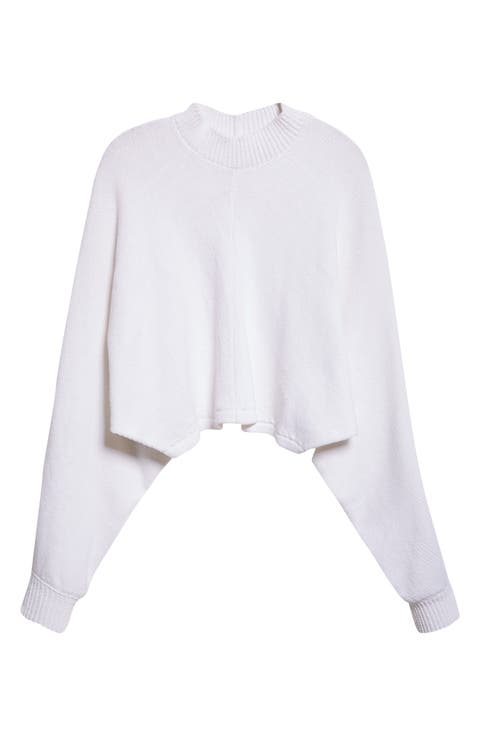 Batwing Linen & Cotton Sweater