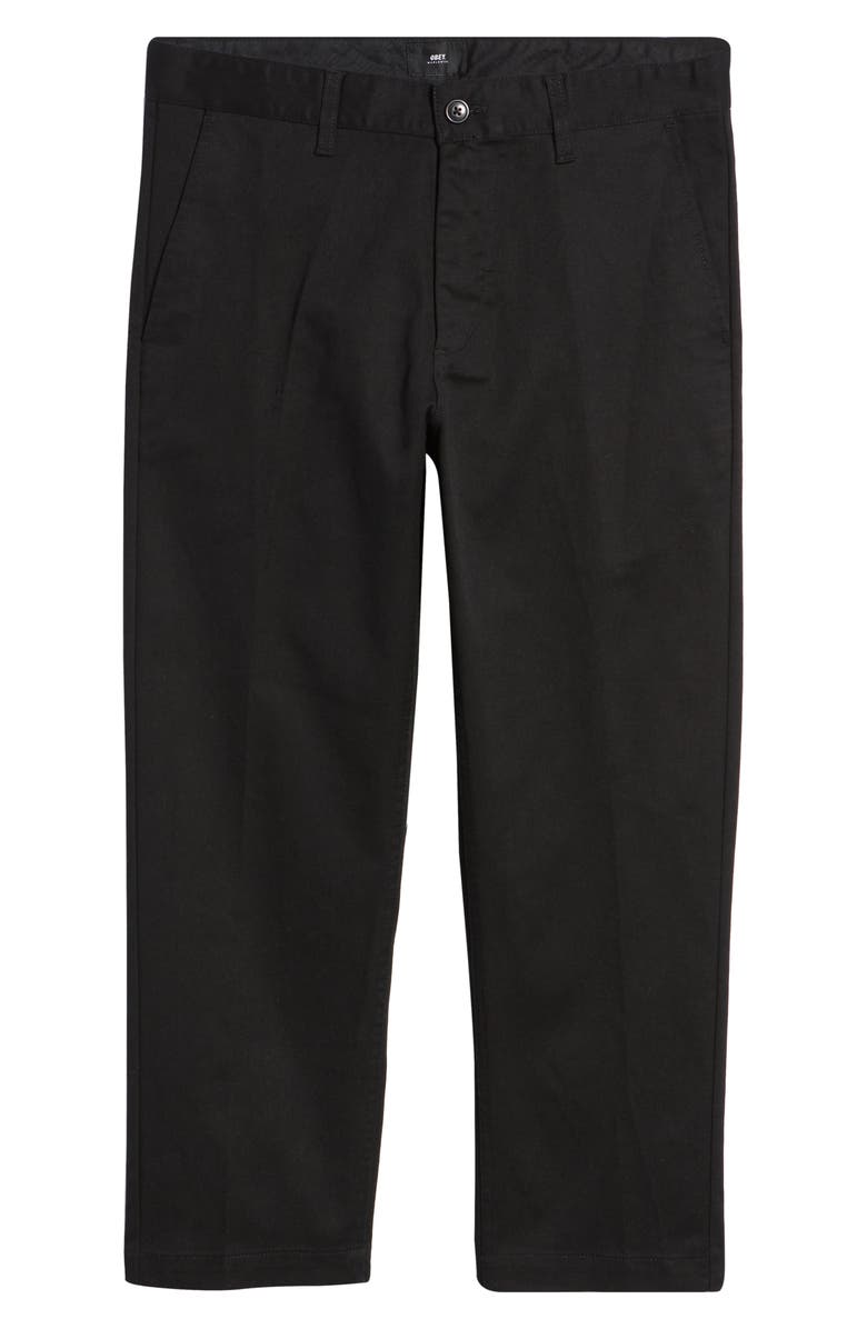 Obey Straggler Flooded Chino Pants, Alternate, color, 