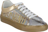 Moschino Metallic Low Top Sneaker