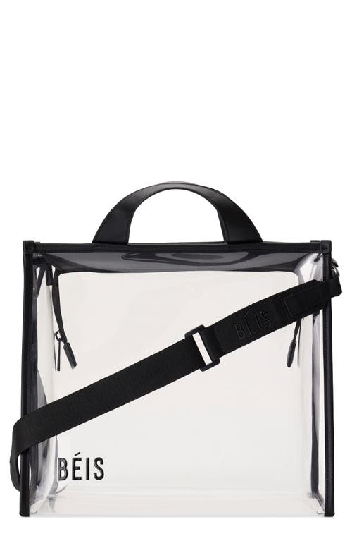 Beis Béis The Clear Stadium Tote In White