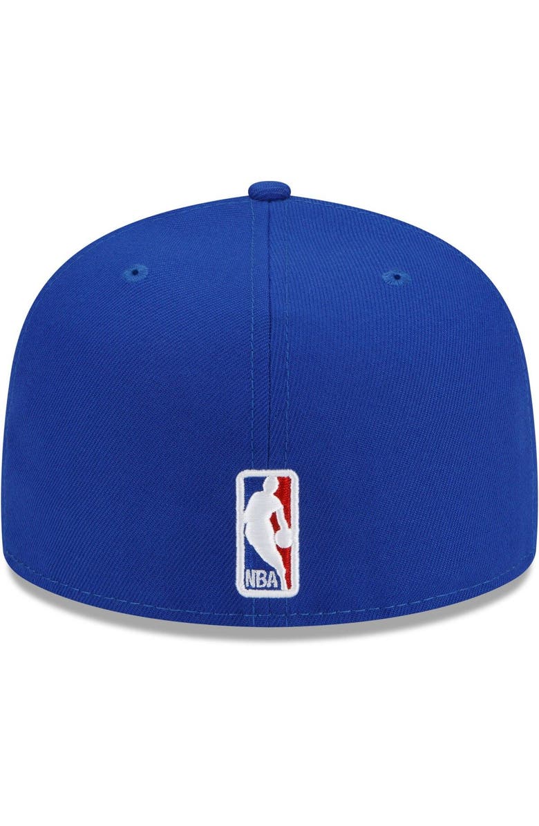 New Era Men's New Era x Just Don Royal Philadelphia 76ers 59FIFTY Fitted Hat, Alternate, color, Royal