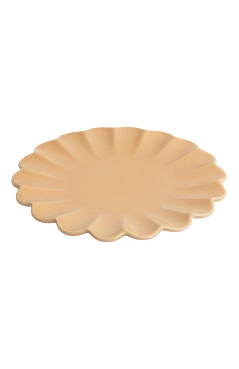 Dhalia Stoneware 4-Piece Salad Plate Set