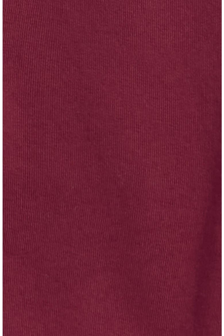 Logo Cotton Sweatshirt, Alternate, color, BURGUNDY RED