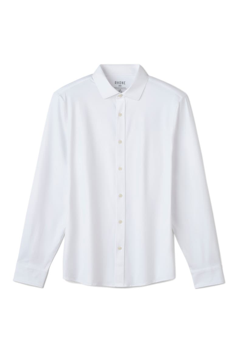 Commuter Slim Fit Button-Up Shirt, Alternate, color, BUSINESS WHITE