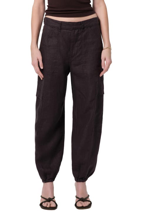 Ciela Linen Utility Joggers