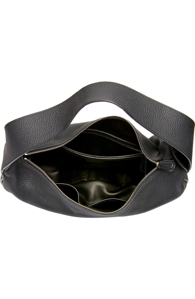 The Row Allie Leather Hobo Bag, Alternate, color,
