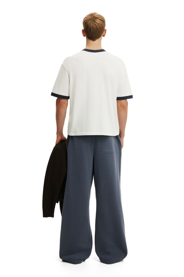 Men's Super Baggy Track Pant, Alternate, color, Denim Blue Wash