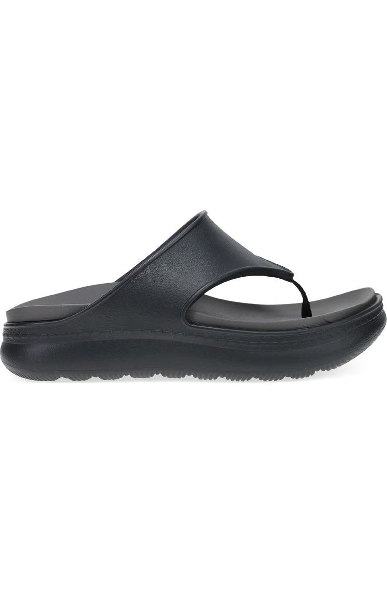 Dansko Devyn Platform Flip Flop, Alternate, color, Black