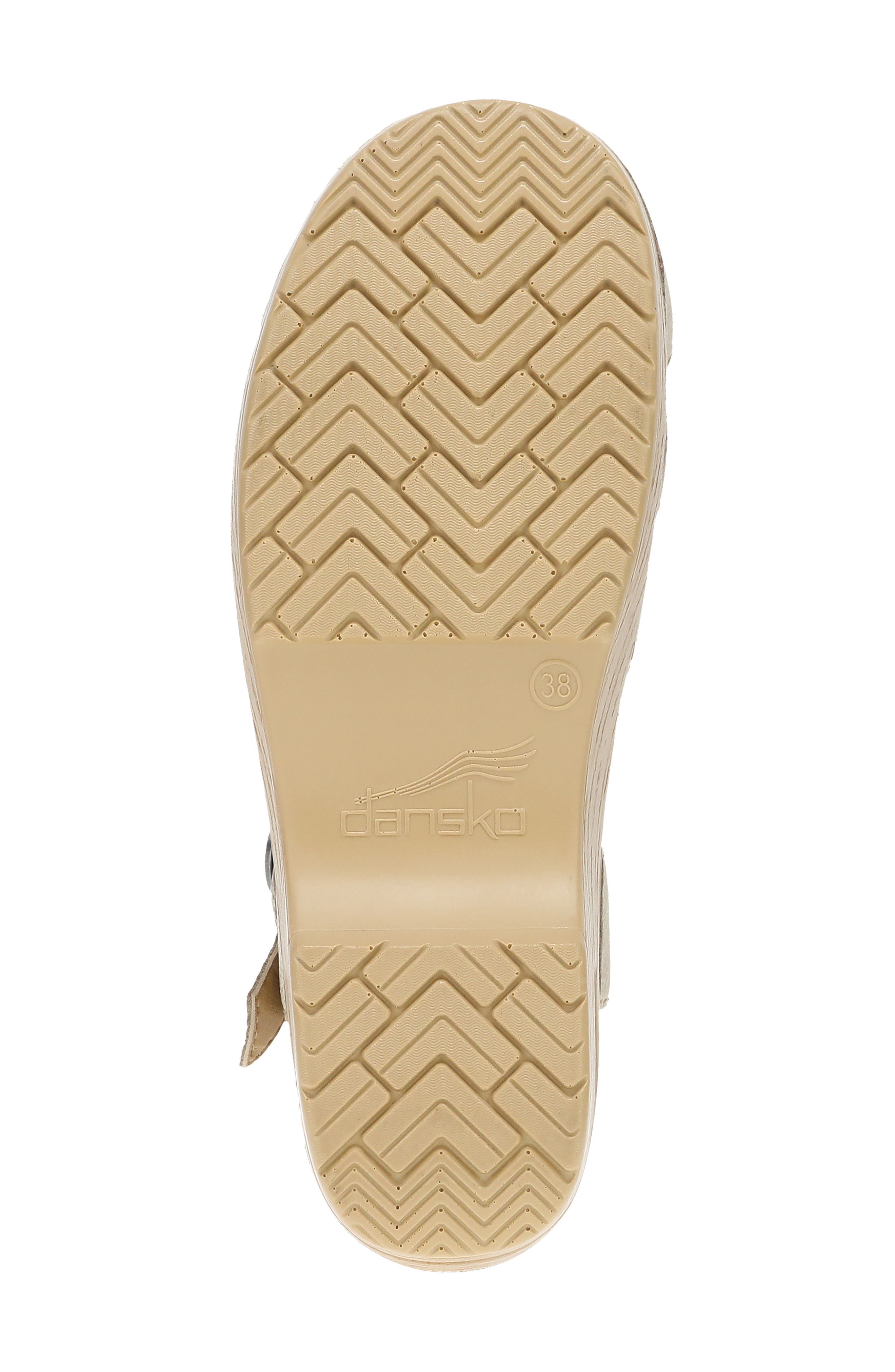 Margreta Clog, Alternate, color, BISCOTTI