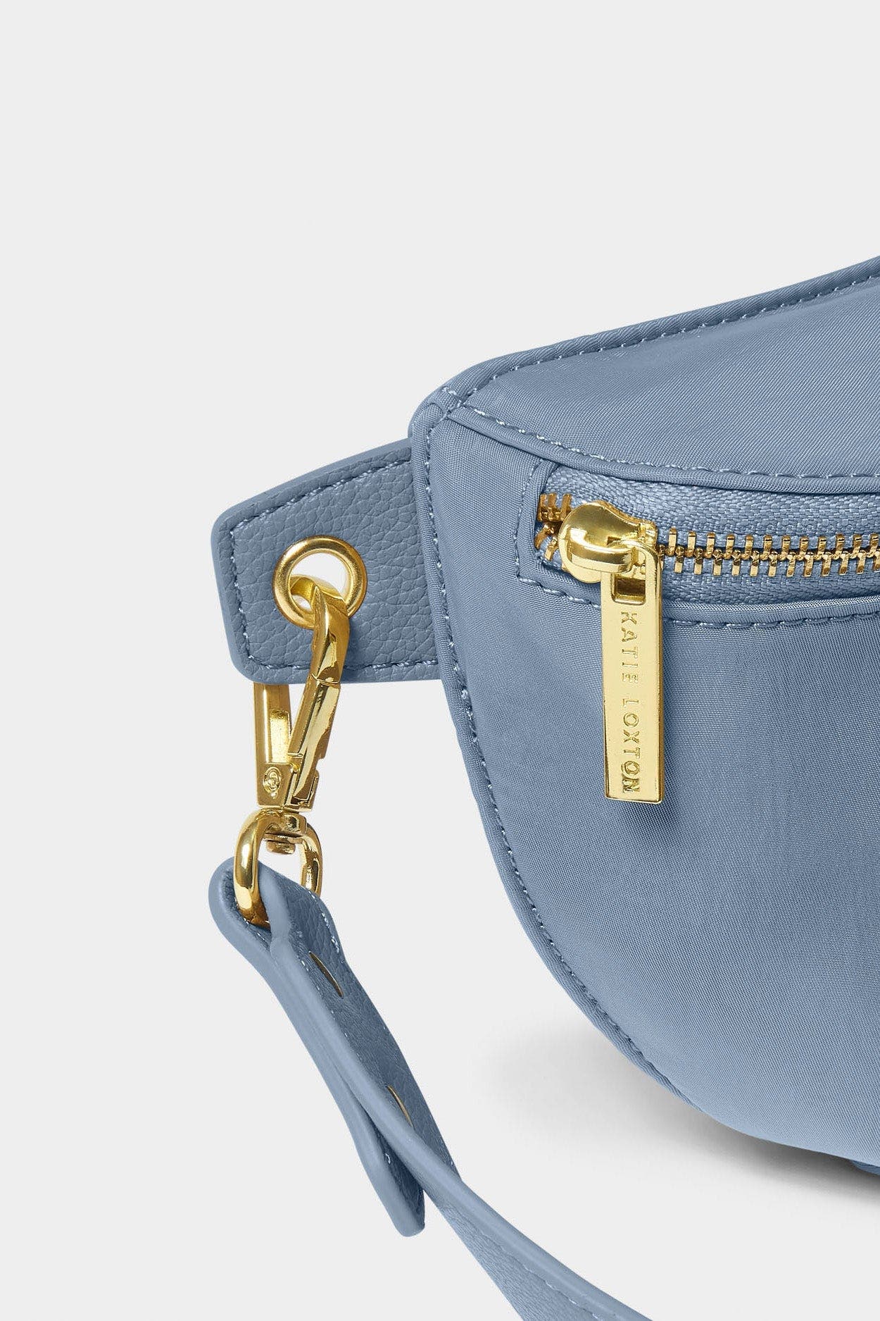 Katie Loxton Nylon-Luxe Belt Bag, Alternate, color, Blue Skye