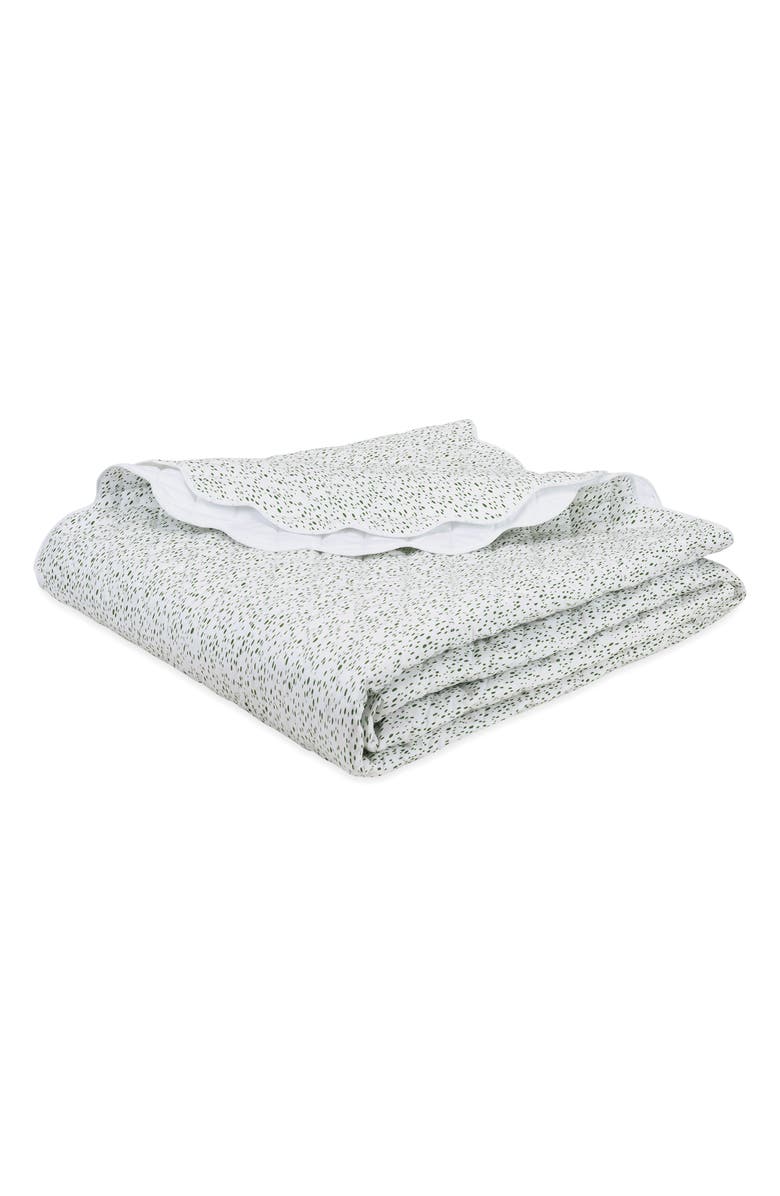 Matouk Celine Quilt, Main, color, Grass