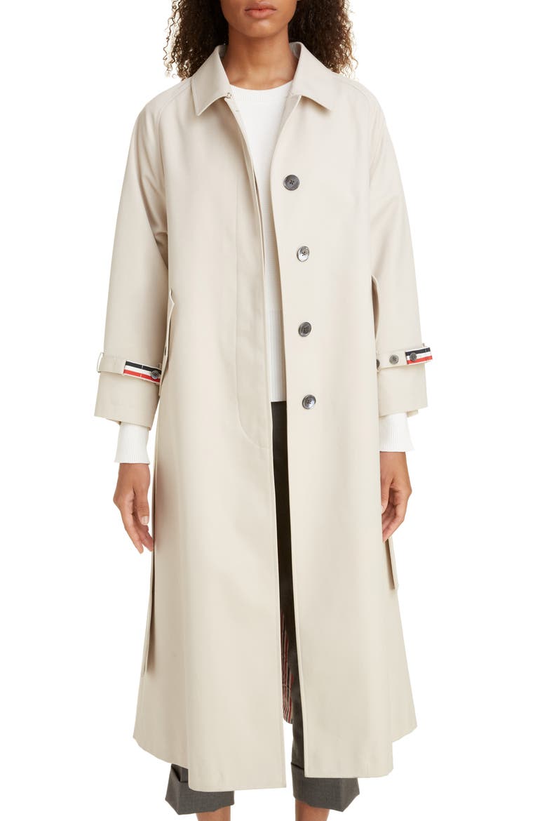 Waterprood Twill Coat, Main, color, KHAKI