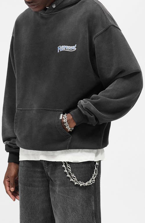 Represent Showcasing Graphic Hoodie In Black