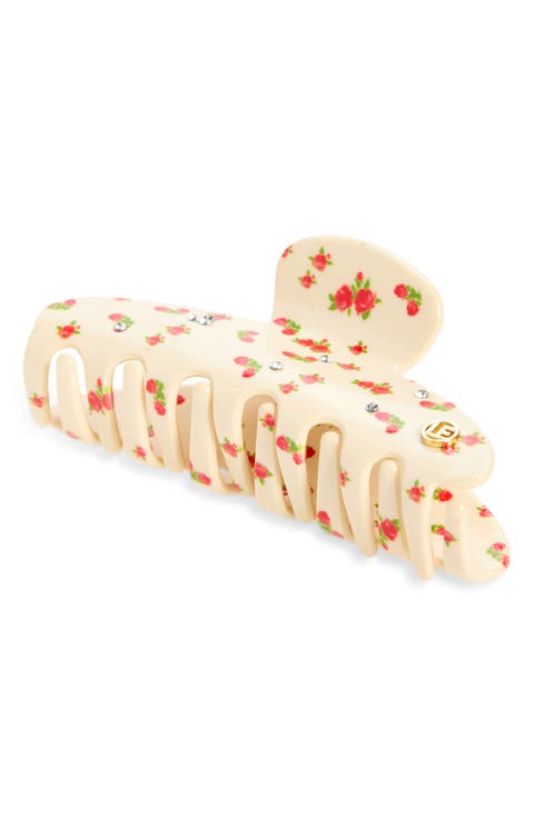 Greta Floral Claw Clip