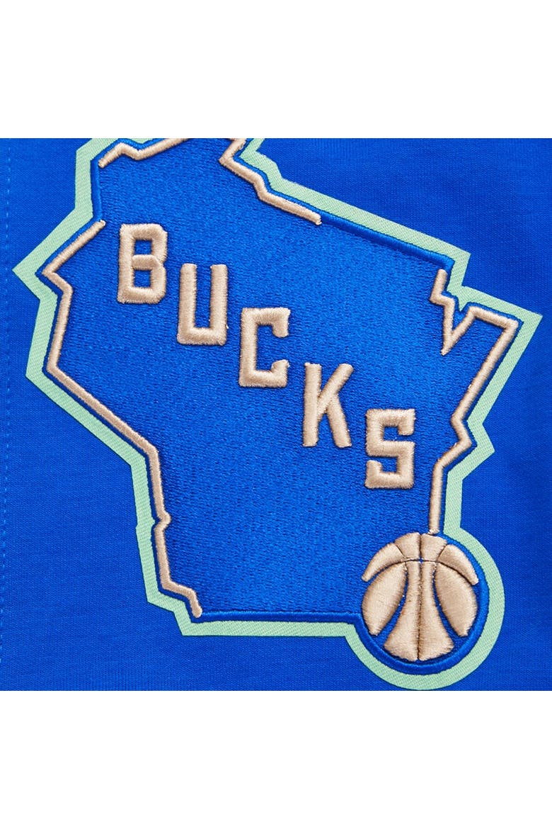 Men's Pro Standard Royal Milwaukee Bucks 2023/24 City Edition DK Shorts, Alternate, color, Royal