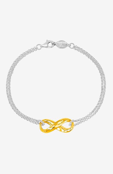 Entwined Infinity Bracelet
