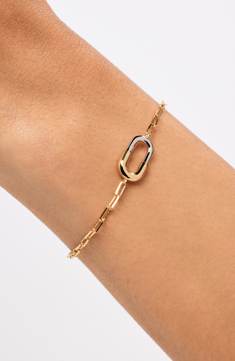 Ana Luisa Blake Bracelet, Alternate, color, Gold / Silver