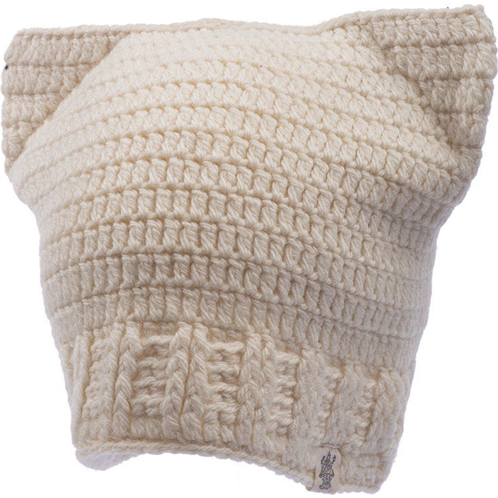 Nirvana Designs Ear Hat In White