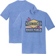 NASCAR Men's NASCAR  Heather Blue Sunoco Tri-Blend T-Shirt