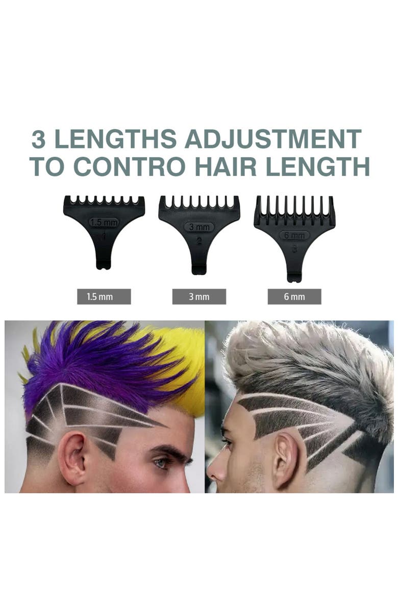 Laser Professional  Cordless  Hair Trimmer, Alternate, color, Gray