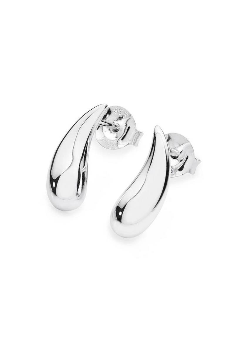 Droplet Studs, Main, color, Sterling Silver