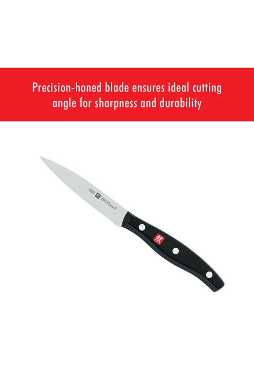 Zwilling Twin Signature 4-inch Paring Knife In Black