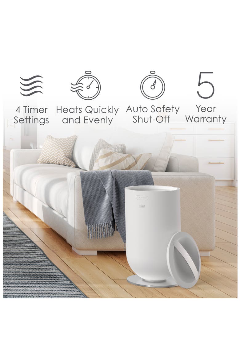 X-Large Towel & Linen Warmer, Alternate, color, WHITE SILVER