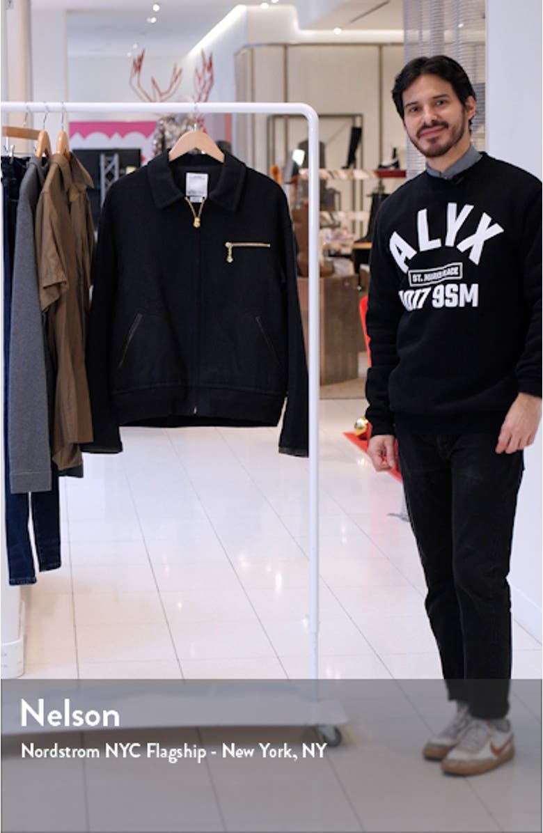 Harvey Wool & Linen Twill Jacket, sales video thumbnail