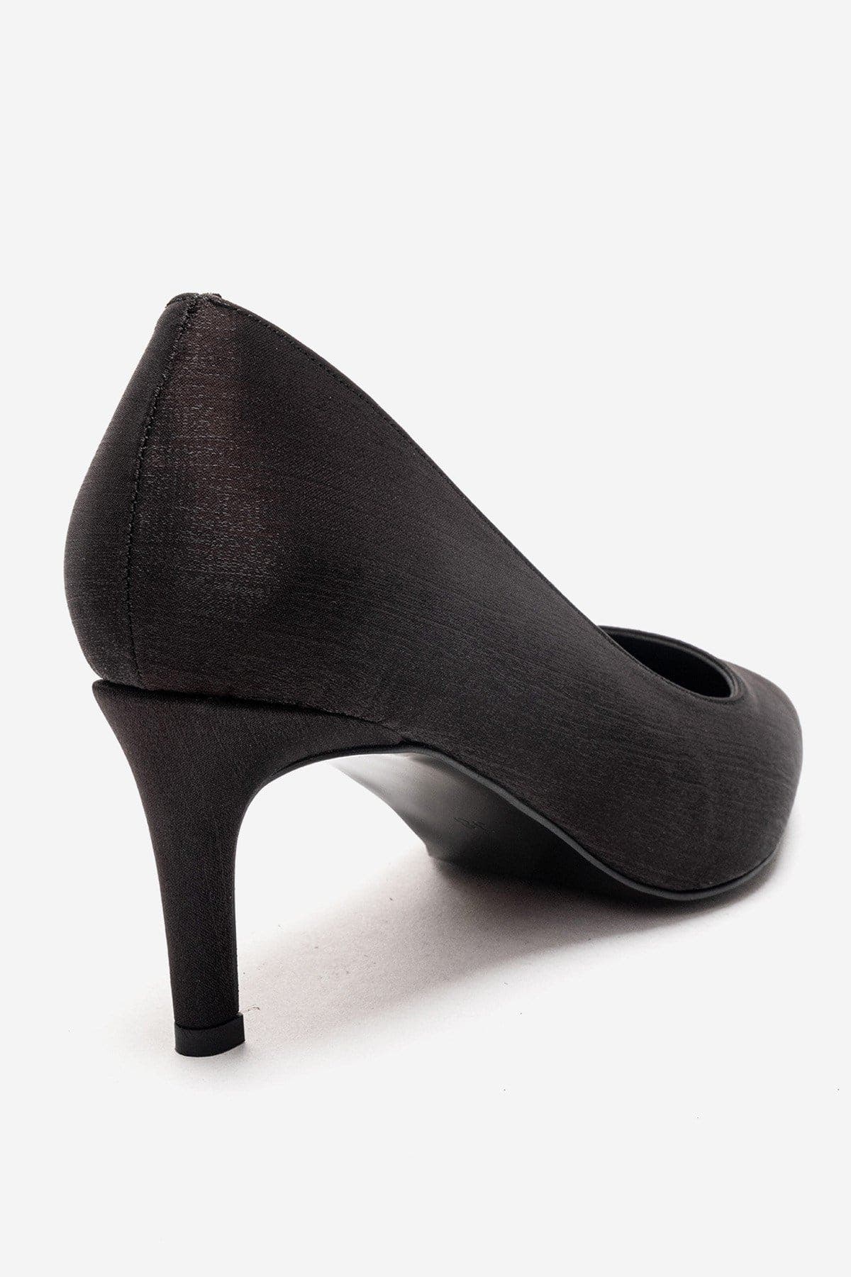 Prologue Shoes Velmira Stiletto Pump, Alternate, color, Black Satin