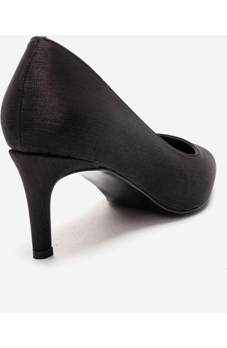 Prologue Shoes Velmira Stiletto Pump, Alternate, color, Black Satin