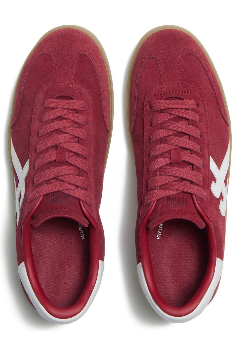 FitFlop The Dash Mens T-Toe Suede Sneakers, Alternate, color,