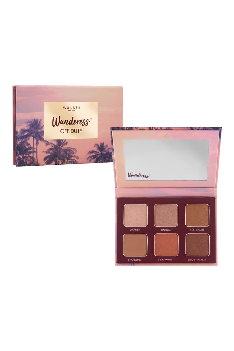Wanderess Off Duty Eyeshadow Palette (Limited Edition), Main, color, NO COLOR