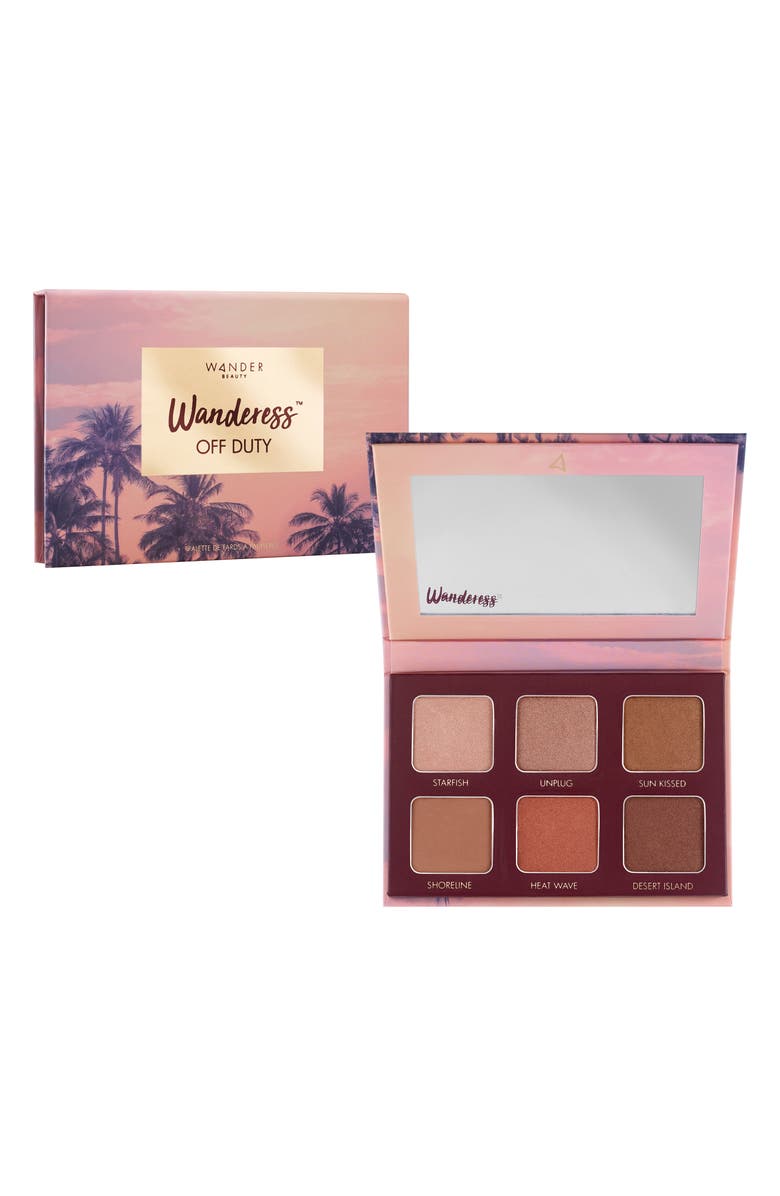 Wander Beauty Wanderess Off Duty Eyeshadow Palette, Main, color, 