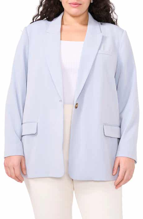 Halogen® Oversize One-Button Blazer