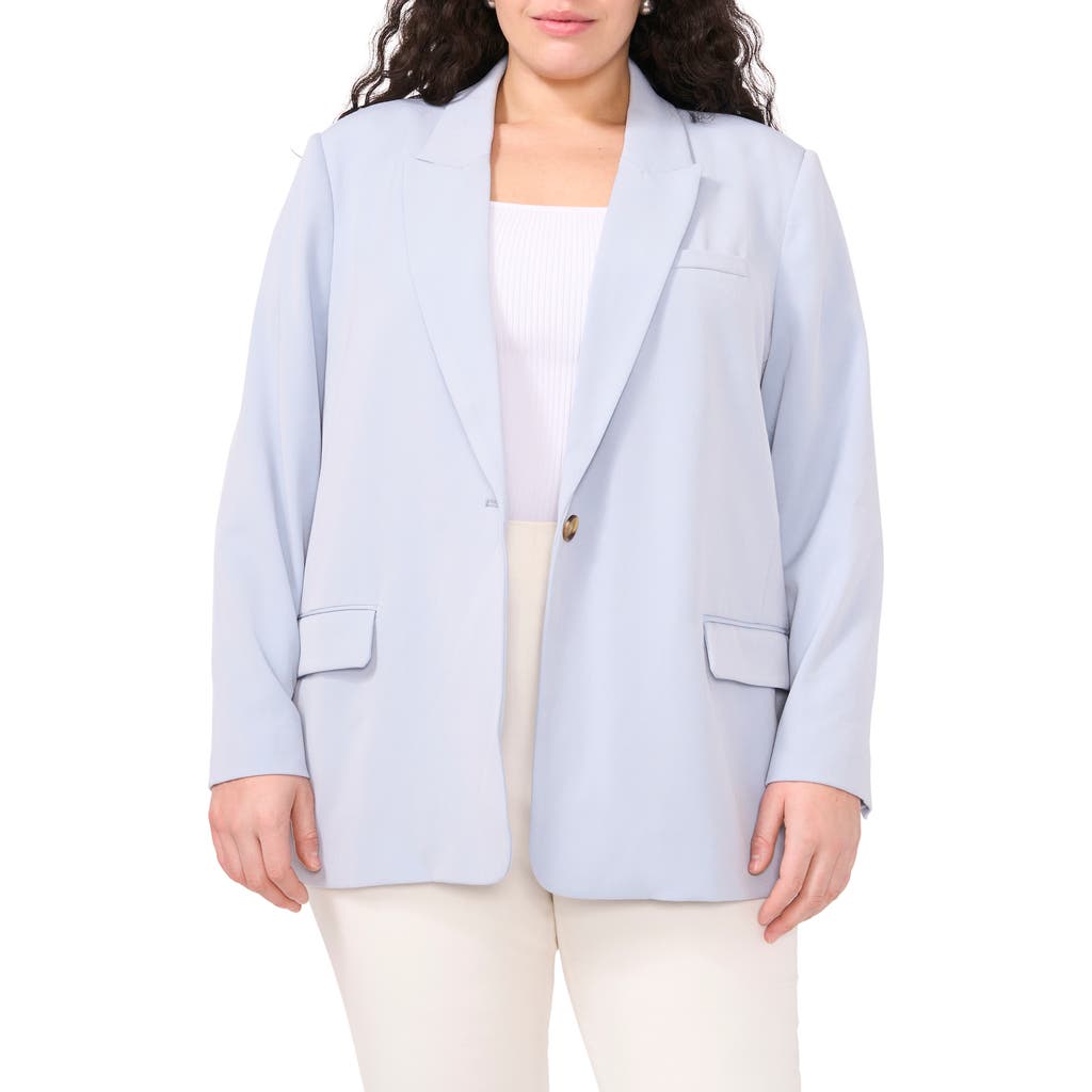 Halogen ® Oversize One-button Blazer In Blue