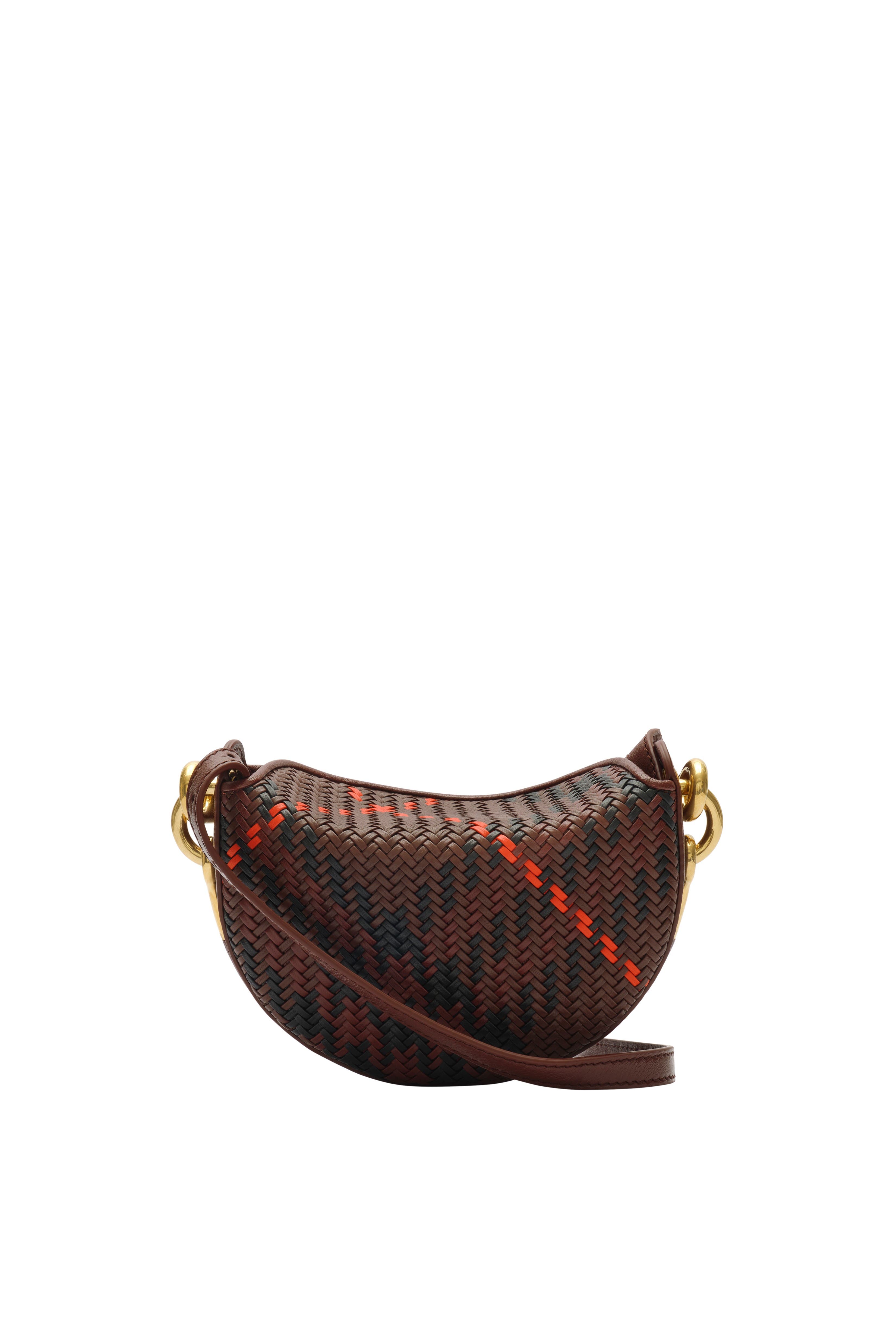 Bridle Clutch, Alternate, color, Burgundy
