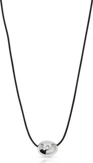 Ettika Polished Pebble Pendant Necklace