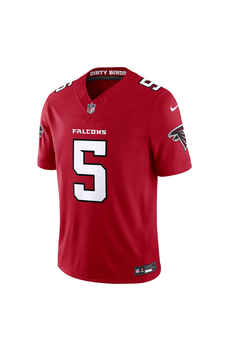 Nike Men's Nike Drake London Red Atlanta Falcons Vapor F.U.S.E. Stitched Limited Jersey, Alternate, color, Red