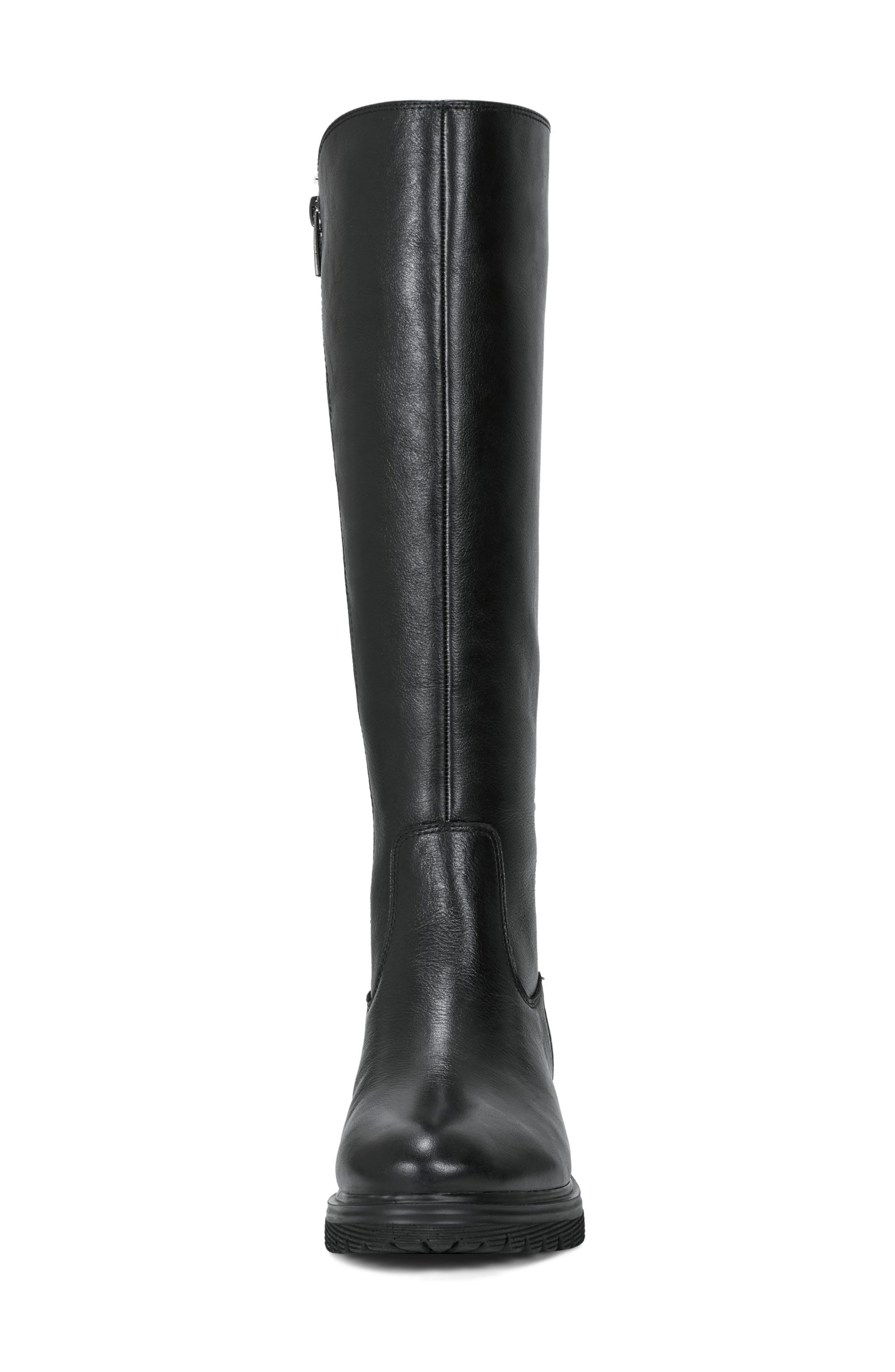 Ivette Waterproof Knee High Boot, Alternate, color, BLACK