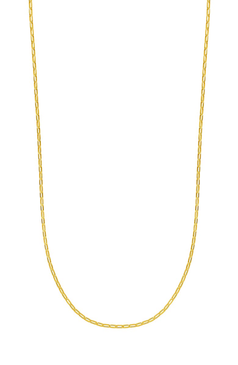 Bony Levy Katharine 14K Gold Paper Clip Chain Necklace, Main, color, 