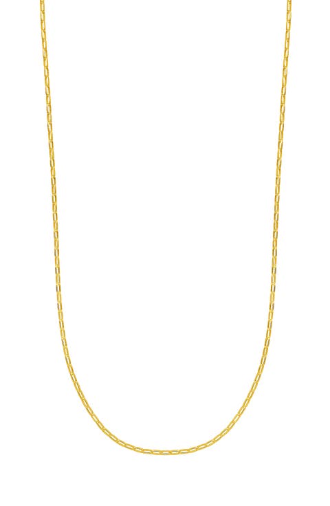 Katharine 14K Gold Paper Clip Chain Necklace (Nordstrom Exclusive)