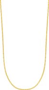 Bony Levy Katharine 14K Gold Paper Clip Chain Necklace (Nordstrom Exclusive)
