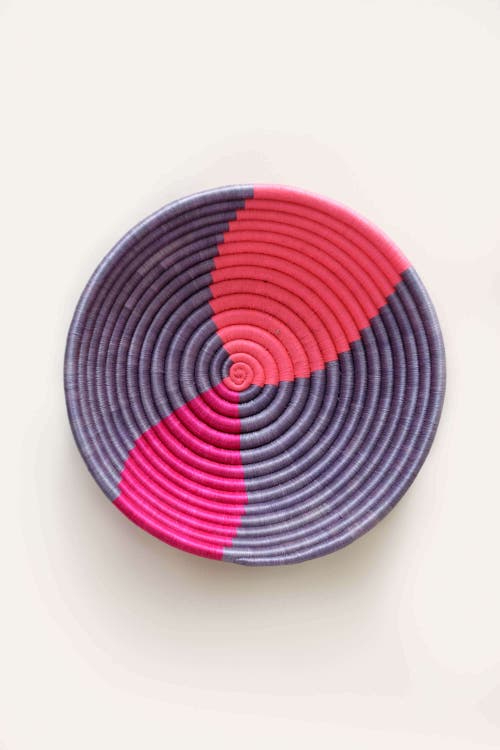 Indego Africa Twist Plateau Pink In Pink And Gray