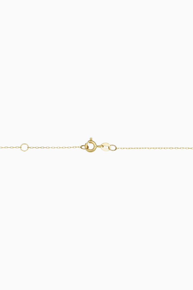 14K Gold Stone Purse Pendant Necklace, Alternate, color, Gold/Black Onyx
