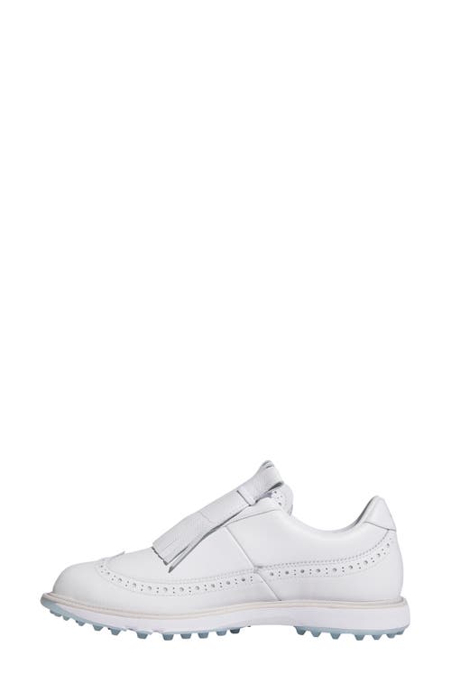 Adidas Originals Adidas S2g Boa® Waterproof Spikeless Golf Shoe In Cloud White/wonder Blue/navy