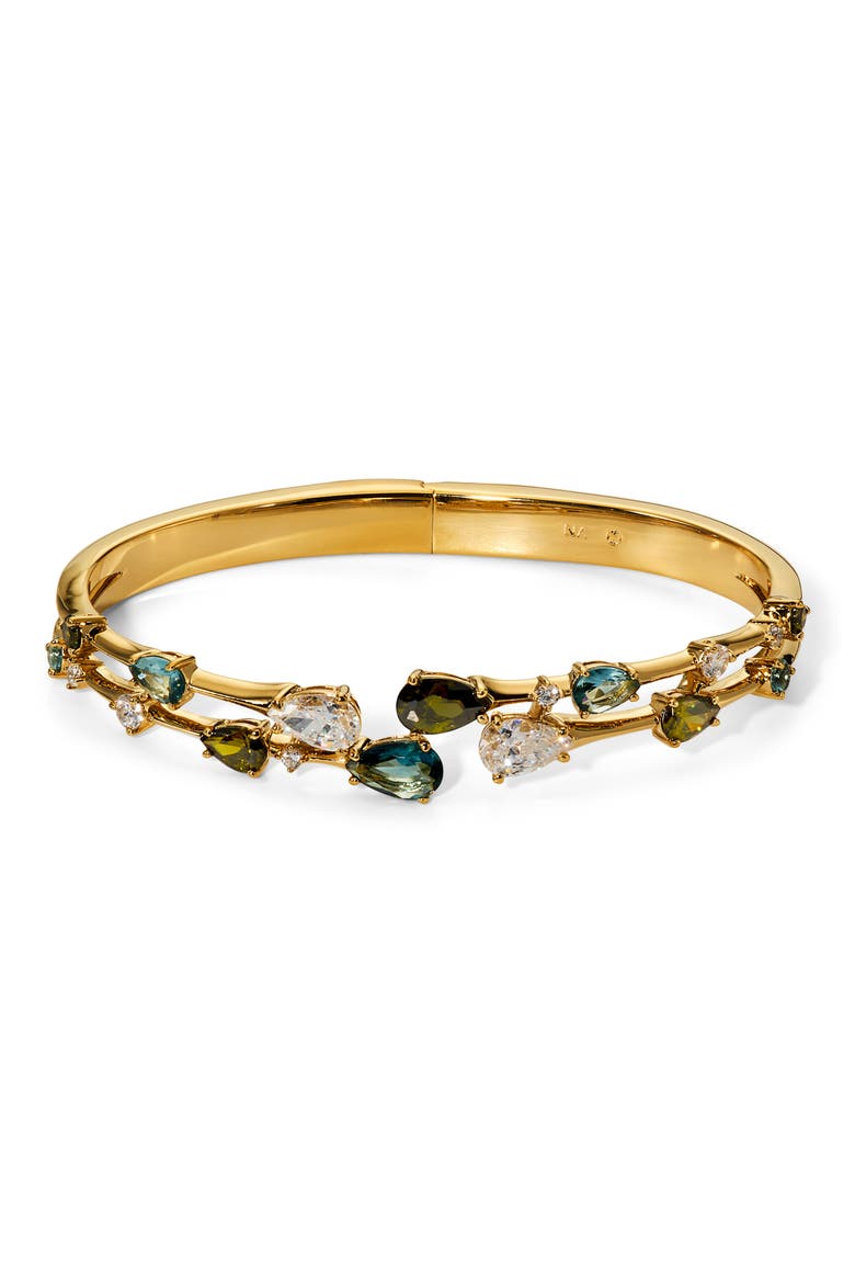 Hera Hinge Bypass Bracelet, Main, color, GOLD