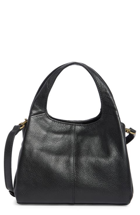 Sue Leather Crossbody Shoulder Bag