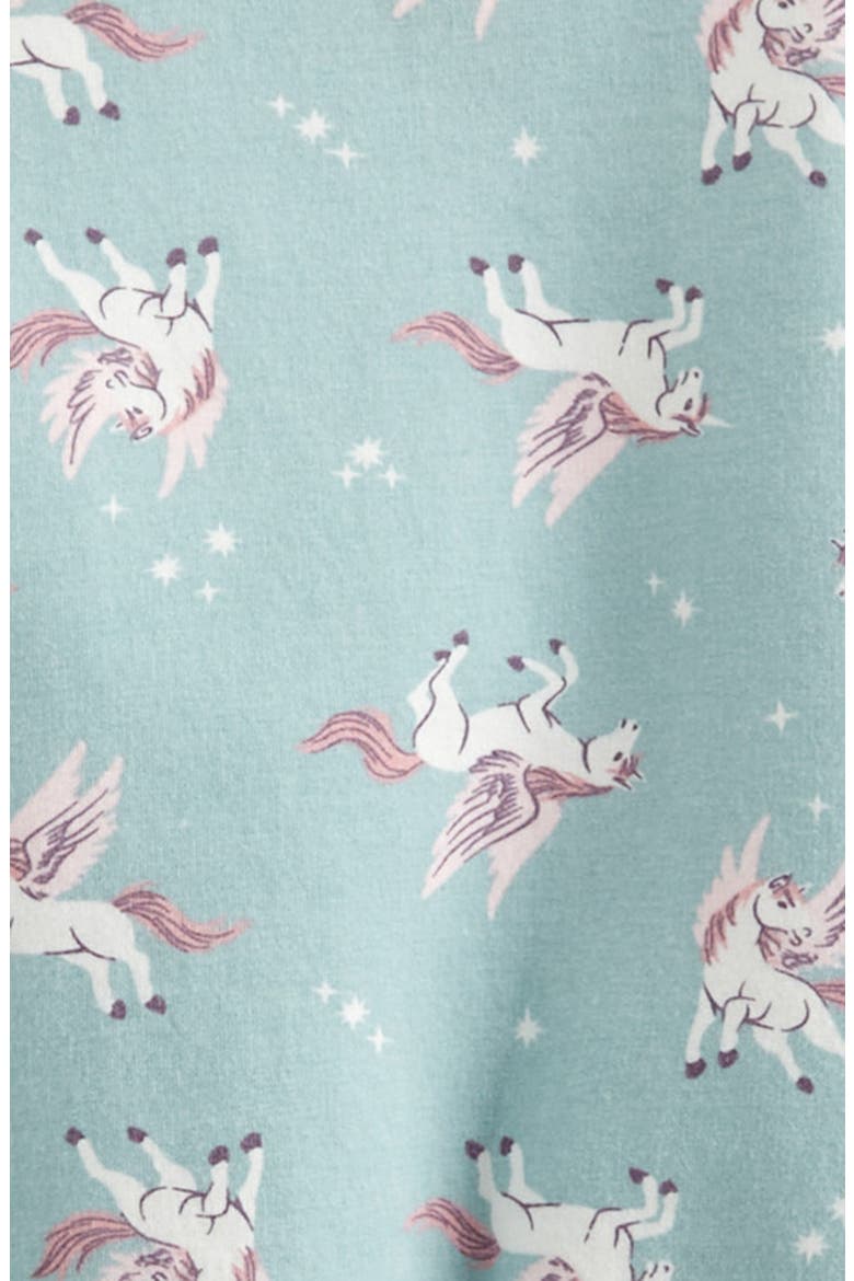Print Fleece Sweatshirt & Joggers Set, Alternate, color, TEAL AQUIFER PEGASUS DASH