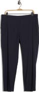 Theory Treeca Linen Blend Crop Pull-On Pants