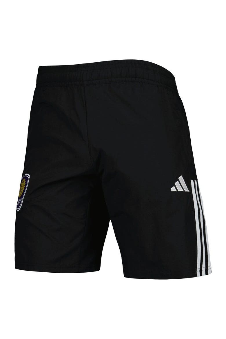 Men's adidas Black Orlando City SC Downtime Shorts, Alternate, color, Black